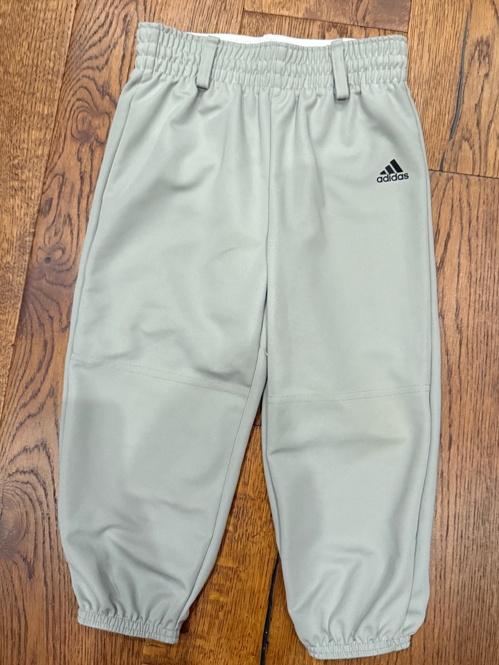 Adidas Climalite Youth XS Gray Baseball Pants Elastic Waist Athletic